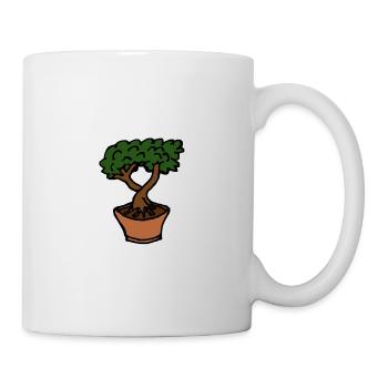 Bonsai Japanese Houseplant - Mug - white - Right