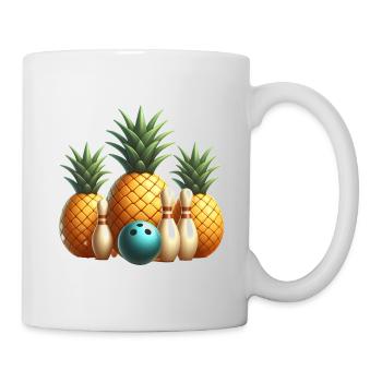Bowling Pineapple 🎳🍍 - Holidays in Bowling - Mug - white - Right