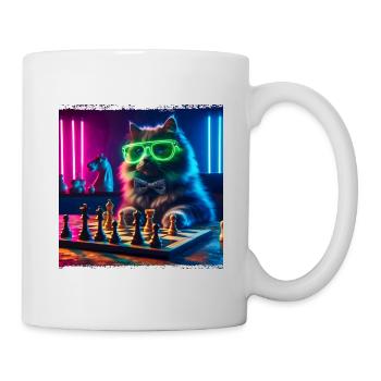 Chess Club Cat - Mug - white - Right
