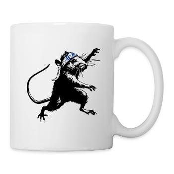 KaRATe - "Ninja Rat" - Mug - white - Right