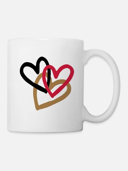 verknüpftes II - Tasse - Weiß