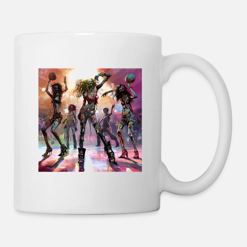 Danse des Ombres Lumineuses - Mug blanc - blanc
