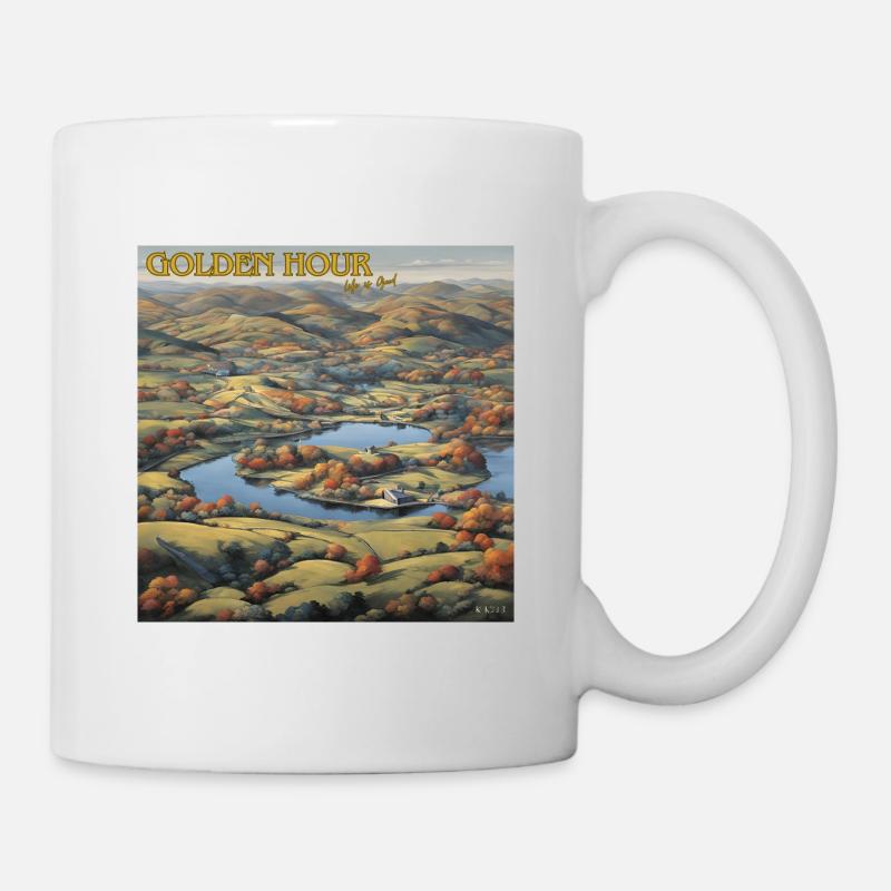 Golden Hour - Mug - white