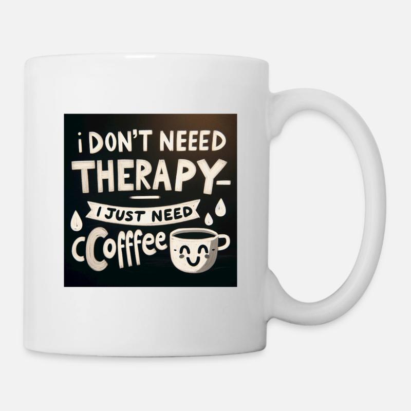 Just Coffee - Tasse - Weiß