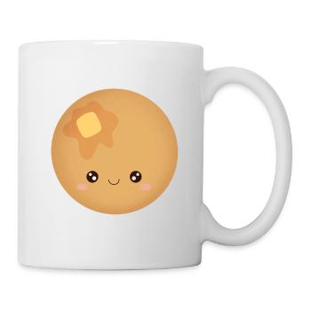 Kawaii Pfannkuchen - Tasse - Weiß - Rechts