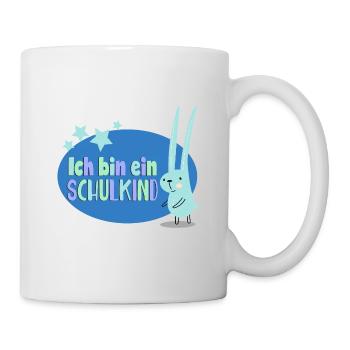 Einschulung, Schule, Schulkind, Kind, ABC-Schütze, - Tasse - Weiß - Rechts