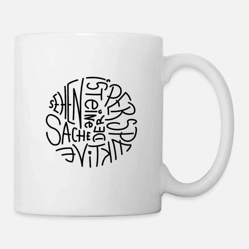 Sehen ist eine Sache der Perspektive - Tasse - Weiß