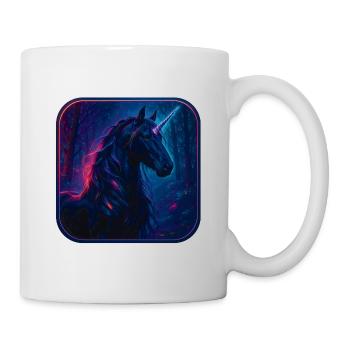 Magisches Oldenburger Einhorn - Tasse - Weiß - Rechts