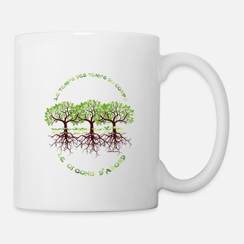 T-shirt les temps du corps, Lembrun 2016/Qi Gong - Mug blanc - blanc