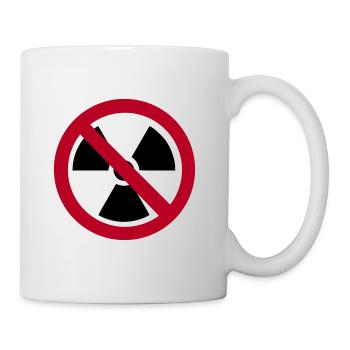 Radioaktiv - Tasse - Weiß - Rechts