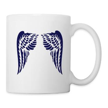 ailes d'ange - Mug blanc - blanc - Droite