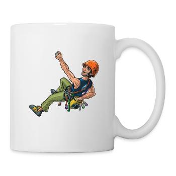 Kletterer (Sportkletterer) 2 - Tasse - Weiß - Rechts