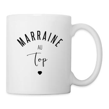 MARRAINE AU TOP - Mug blanc - blanc - Droite