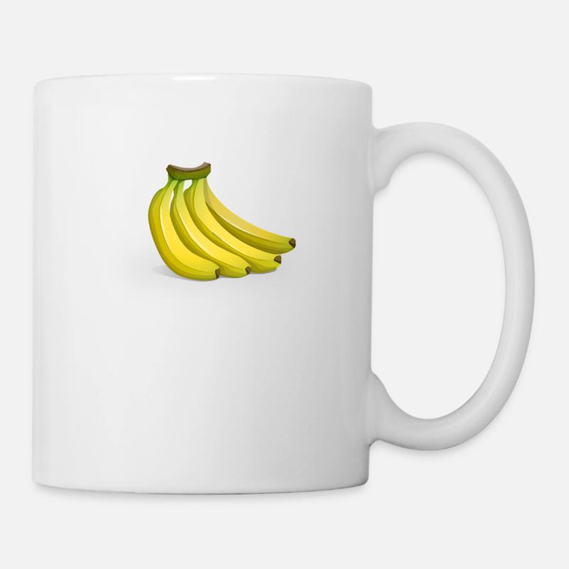 Bananen - Tasse - Weiß