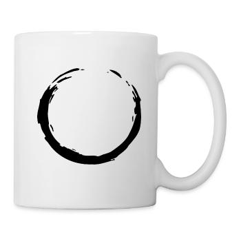 Kreis - Tasse - Weiß - Rechts