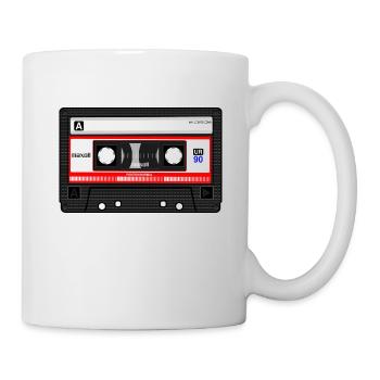 compact cassette - Mug - white - Right