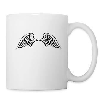 aile - Mug blanc - blanc - Droite