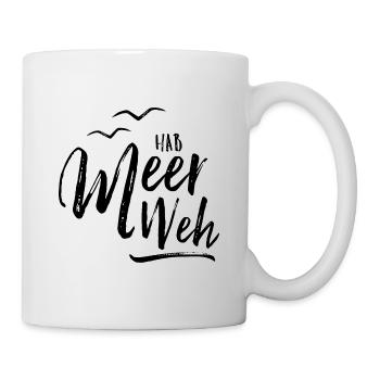 HAB MEER WEH - Tasse - Weiß - Rechts