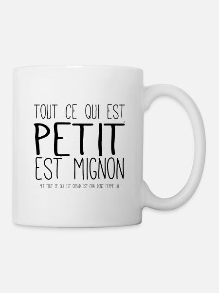 Everything that's small is cute - Mug - white