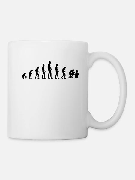 Evolution - Mug blanc - blanc