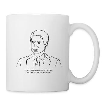 Beppe Conte | T-shirt T-Shirt | Ugly T-shirts - Mug - white - Right