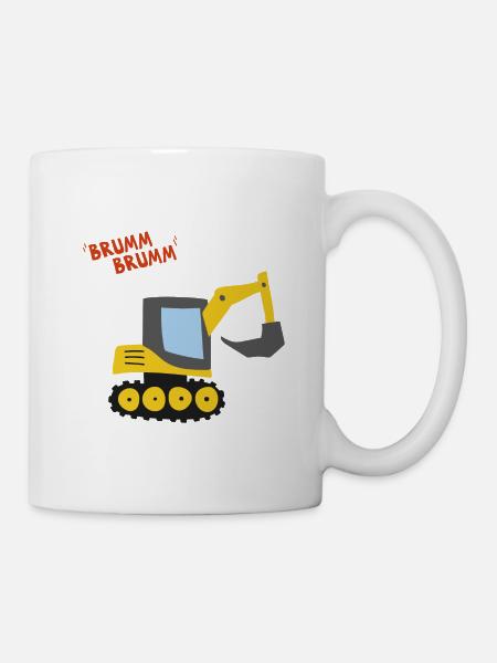 Pelle Brumm - Mug blanc - blanc
