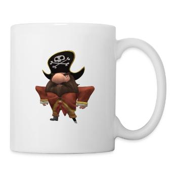 Design pirate - Mug blanc - blanc - Droite