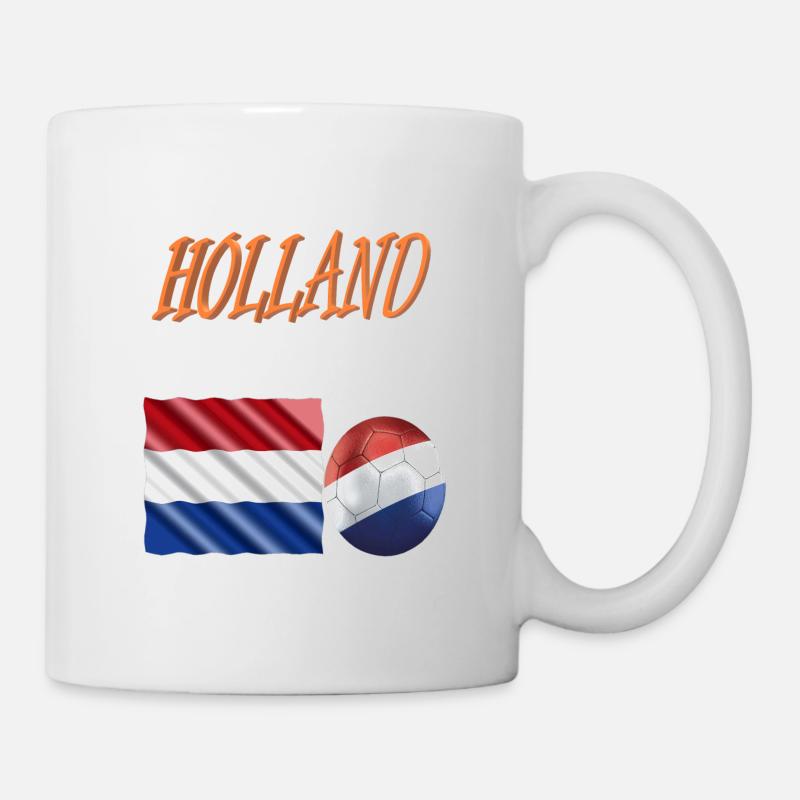 Holland Fans - Tasse - Weiß