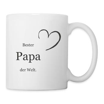 Best Dad in the World - Mug - white - Right