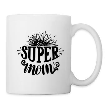 Mother's Day Super Mom - Mug - white - Right