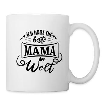 Ich habe die beste Mama der Welt - Tasse - Weiß - Rechts
