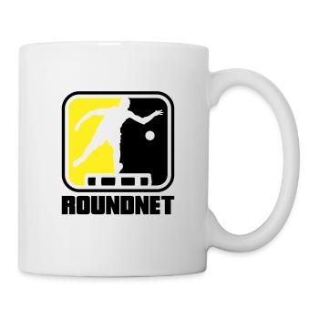 Roundnet Spike Ball Spikeball Fun - Tasse - Weiß - Rechts