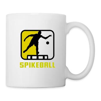 Roundnet Spike Ball Spikeball Fun - Tasse - Weiß - Rechts