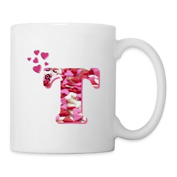 hearts t - Mug - white - Right