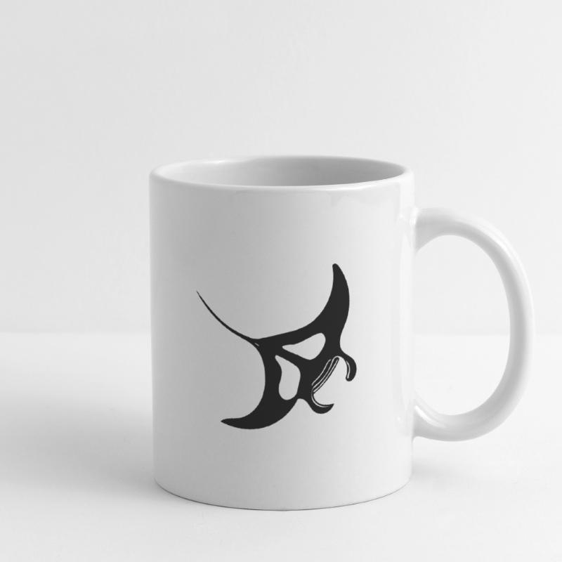 Manta Rochen Vector Mug blanc