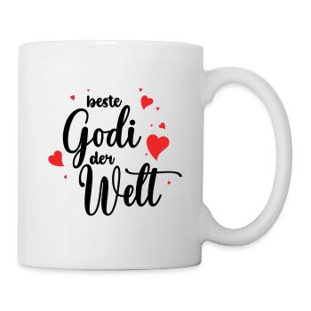 Beste Godi Der Welt - Tasse - Weiß - Rechts