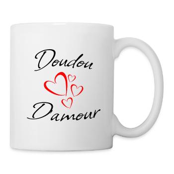 Doudou d amour - Mug blanc - blanc - Droite
