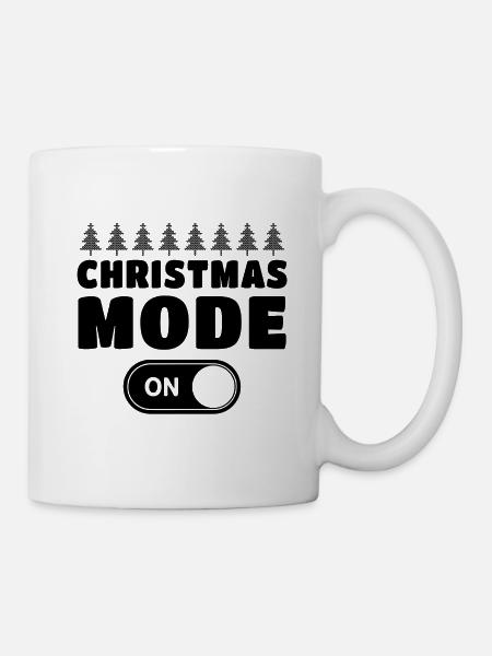 Christmas Mode On - Mug - white