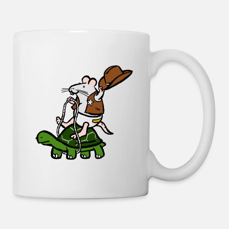 Gordon and the tortoise - Mug - white