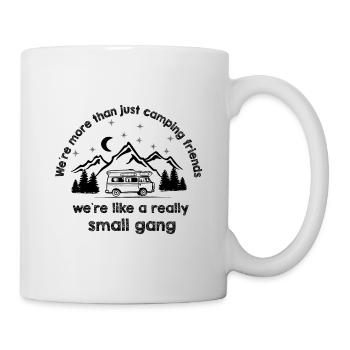 Camping Camper Outdoor Sommer Design - Tasse - Weiß - Rechts