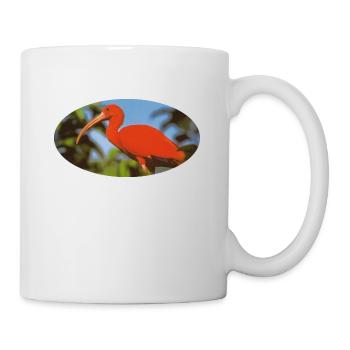 ibis 1 Flamand rouge Amazonie - Mug blanc - blanc - Droite