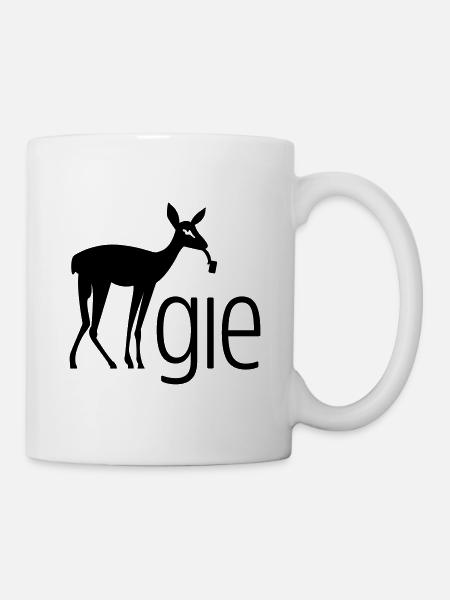 REHgie Regie - Tasse - Weiß
