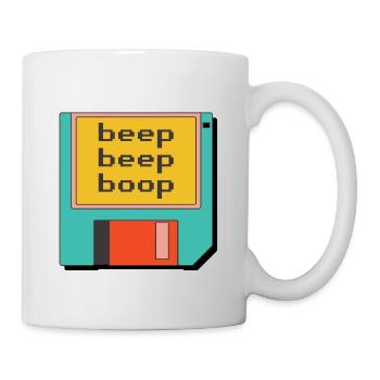 Floppy Disk (Retro) - Mug - white - Right