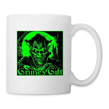 Dracula, grünes Gift - Tasse - Weiß - Rechts