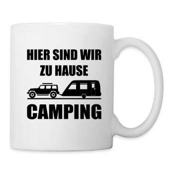 camping - Tasse - Weiß - Rechts