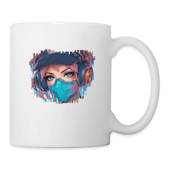 Zael Quantum // Cyberpunk - Mug - white - Right