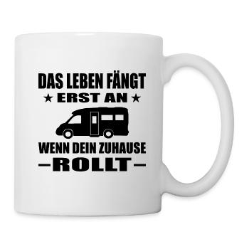 Camping - Tasse - Weiß - Rechts