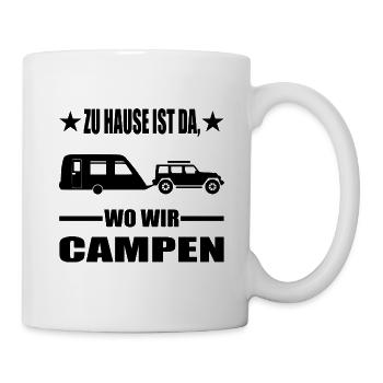 Camping - Tasse - Weiß - Rechts