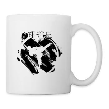 Taekwondo TKD Kampfkunst Allkampf Taekwondo-girl - Tasse - Weiß - Rechts