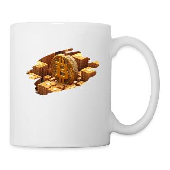 Bitcoin Schatz - Tasse - Weiß - Rechts